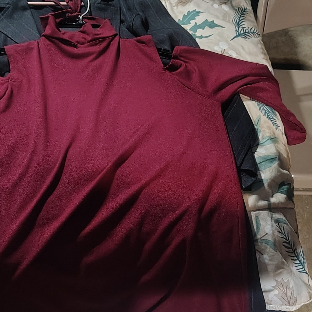 Red Jacket with Logo Detail - Picture 6 of 11